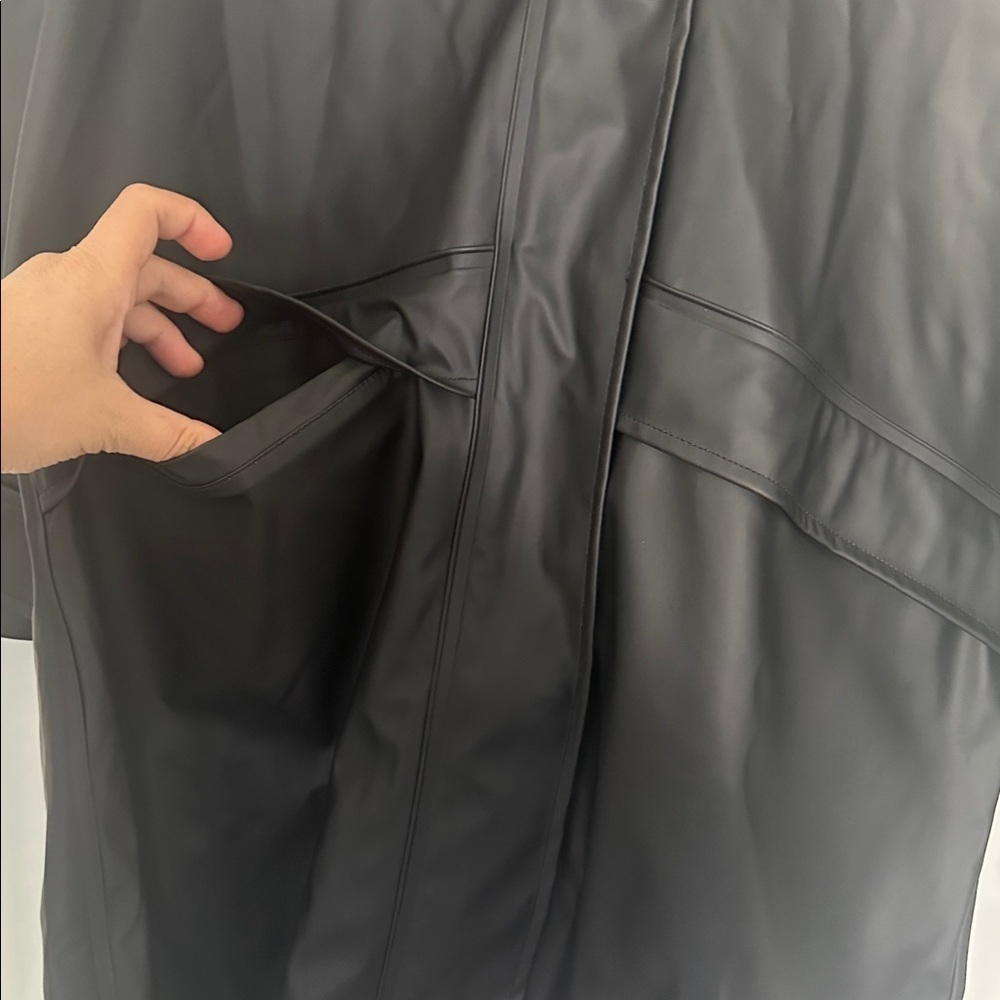 Didriksons1913 Sund Unisex Parka Galon Black Waterproof Storm System Sz 40 - Picture 5 of 12